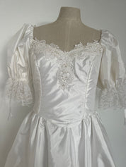 1990s Lace Detail Princess Dress