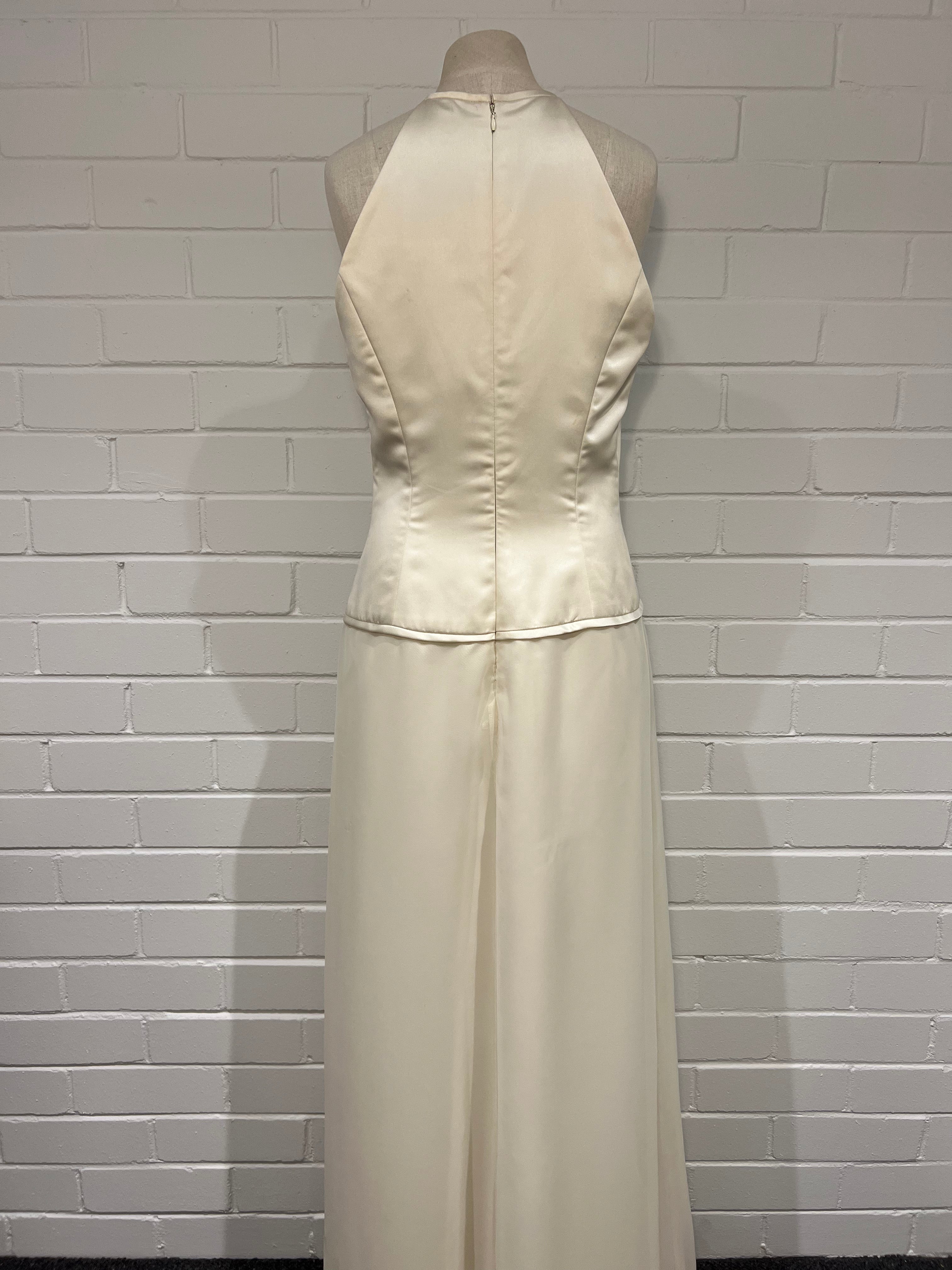 1990s Vera Wang Drop-waist Dress