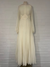 1970s Franke Stuart Pleated Dress