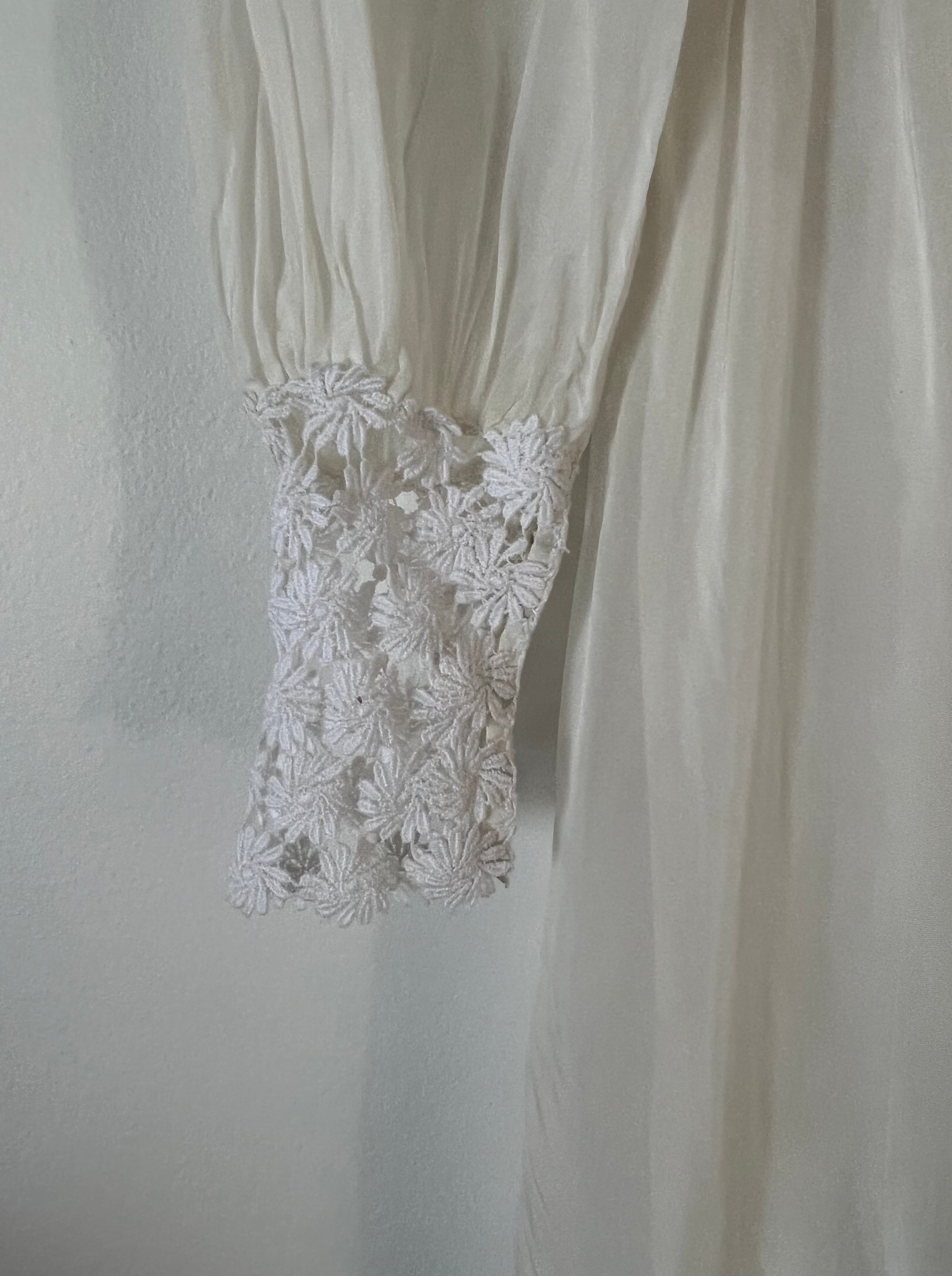 1970s Daisy Lace Dress